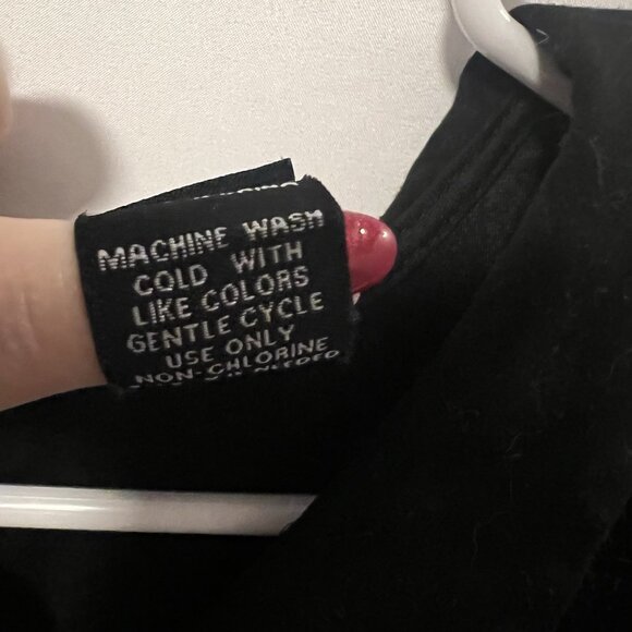 Disney Villains Black Velvet Dress Size 20 Damask Embossed Punk Gothic Grunge - Picture 15 of 15